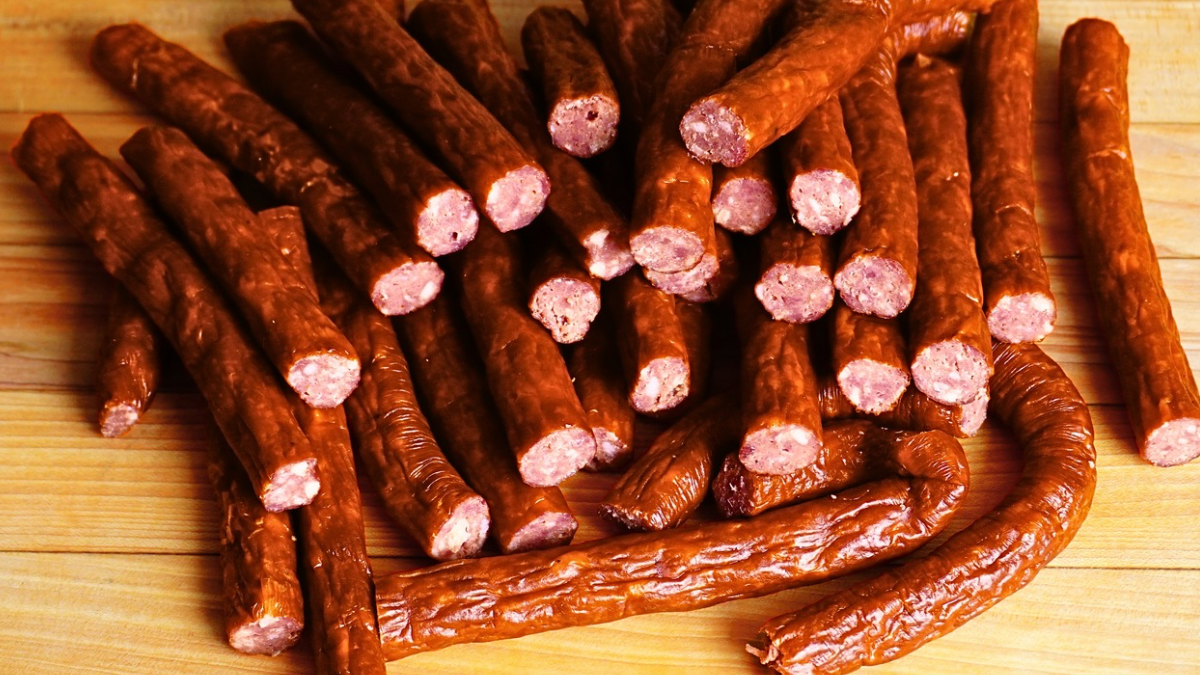 Truffle and Black Garlic Venison Snack Sticks